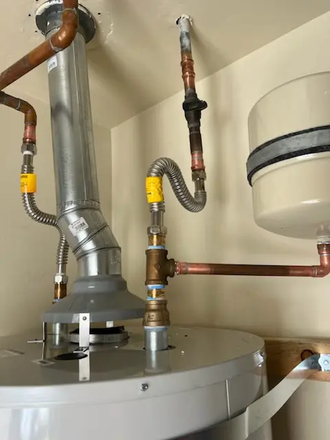 Water heater installation and plumbing repair in Sunny Acres